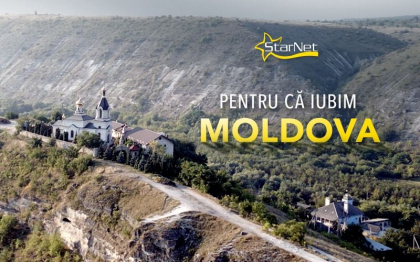 „Pentru ca iubim Moldova” – noua campanie de promovare StarNet