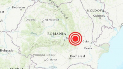 Cutremur in Romania, vineri seara. Este al doilea seism in ultimele 24 de ore. Ce magnitudine a avut