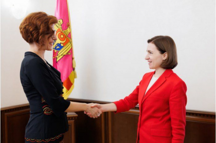 Maia Sandu s-a intalnit cu noua Reprezentanta rezidenta a Programului Natiunilor Unite pentru Dezvoltare in Republica Moldova. Discutiile purtate - FOTO
