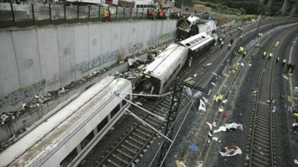 Accident devastator de tren in Spania. Patru persoane au murit, iar trei au fost ranite