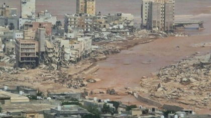 Inundatii apocaliptice in Libia. Mii de oameni luati de pe strazi si tarati in mare de apele care darama blocuri - VIDEO Inundatii apocaliptice in Libia. Mii de oameni luati de pe strazi si tarati in mare de apele care darama blocuri - VIDEO