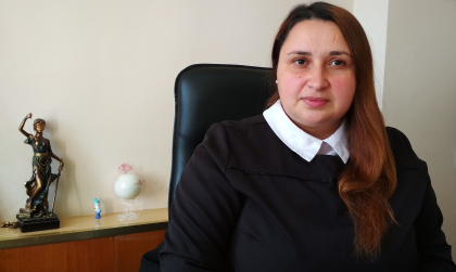 Livia Mitrofan - noul presedinte interimar al Judecatoriei Chisinau, dupa ce magistratul Nicolae Sova si-a dat demisia din functie 