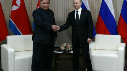 Kim Jong Un promite sa il ajute pe Vladimir Putin in razboiul contra Ucrainei. „Vom fi mereu alaturi de Rusia'' Kim Jong Un promite sa il ajute pe Vladimir Putin in razboiul contra Ucrainei. „Vom fi mereu alaturi de Rusia''
