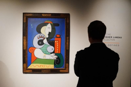 Tabloul „Femme a la montre” de Picasso ar putea fi vandut cu 120 de milioane de dolari Tabloul „Femme a la montre” de Picasso ar putea fi vandut cu 120 de milioane de dolari
