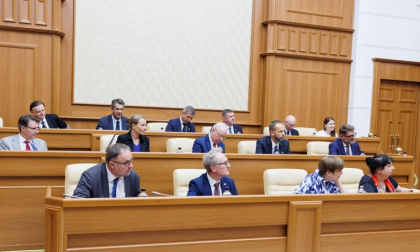 Maia Sandu s-a intalnit la Chisinau cu ambasadorii statelor membre ale UE, acreditati in Moldova. Ce le-a spus sefa statului - FOTO