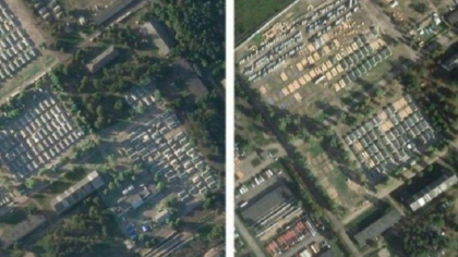Imaginile din satelit care dezvaluie ce se inampla cu tabara Wagner din Belarus. Lukasenko, intalnire cu Putin in Rusia
Imaginile din satelit care dezvaluie ce se inampla cu tabara Wagner din Belarus. Lukasenko, intalnire cu Putin in Rusia