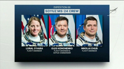 Misiune comuna pentru o astronauta NASA si doi cosmonauti rusi, pe Statia Spatiala Internationala Misiune comuna pentru o astronauta NASA si doi cosmonauti rusi, pe Statia Spatiala Internationala