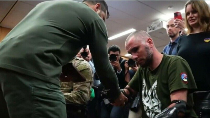 Zelenski a vizitat in secret soldati ucraineni grav raniti, internati in SUA: „Suntem mandri de voi”. Ce le-a transmis - VIDEO