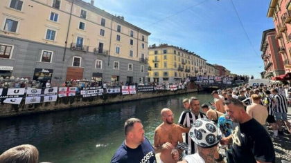 Haos in Milano, inaintea meciului AC Milan - Newcastle. Un fan al echipei engleze a fost injunghiat pe strada