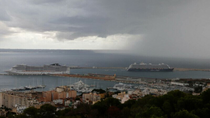 Inundatii pe insula Mallorca dupa precipitatii record. Nu exista victime Inundatii pe insula Mallorca dupa precipitatii record. Nu exista victime