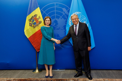Maia Sandu isi incheie vizita in SUA. A indemnat toate tarile lumii libere sa sustina Ucraina si a promovat parcursul european al Republicii Moldova - FOTO