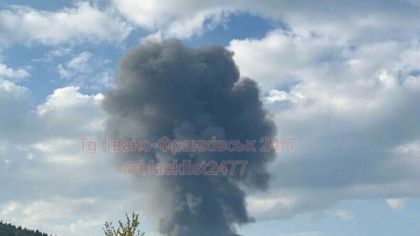Incendiu de proportii in Ucraina dupa ruperea unei conducte de petrol - VIDEO