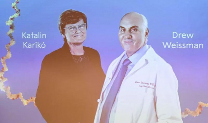 Premiul Nobel pentru Medicina 2023 a fost castigat de Katalin Kariko si Drew Weissman pentru vaccinurile ARN mesager contra Covid-19