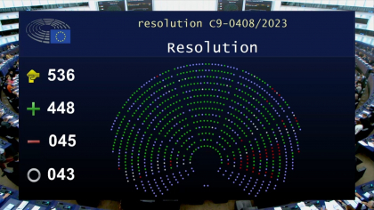 Ultima ora. Parlamentul European a votat rezolutia prin care se cere inceperea negocierilor de aderare a Republicii Moldova la Uniunea Europeana pana la finalul anului 