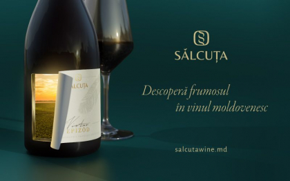 „Vinul moldovenesc renaste frumos cu noua identitate a Vinariei Salcuta” „Vinul moldovenesc renaste frumos cu noua identitate a Vinariei Salcuta”