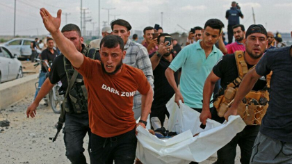 Raspunsul sangeros al Israelului in Gaza, dupa atacul Hamas. Bilantul urias al mortilor si al ranitilor - VIDEO