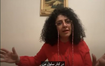 Iraniana Narges Mohammadi a sarbatorit cu colegele de celula premiul ei Nobel pentru Pace Iraniana Narges Mohammadi a sarbatorit cu colegele de celula premiul ei Nobel pentru Pace