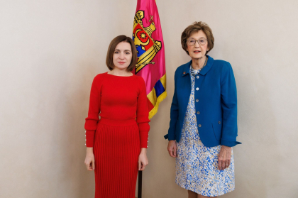 Secretarul de Stat al Carolinei de Nord, Elaine F. Marshall, se afla la Chisinau. Ce a discutat oficialul american cu sefa statului - VIDEO 