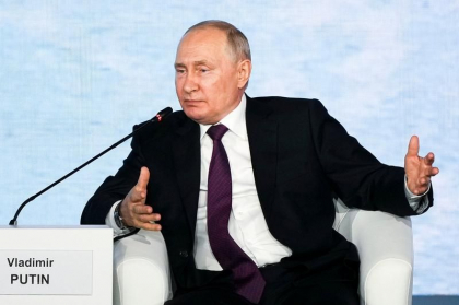 Putin a ajuns in Kargazstan, prima vizita in strainatate de la emiterea mandatului sau de arestare