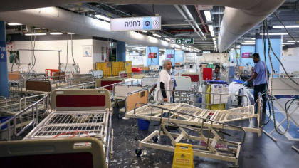 Israelul a amenajat in nordul tarii cel mai mare spital subteran cu 2.000 de paturi Israelul a amenajat in nordul tarii cel mai mare spital subteran cu 2.000 de paturi