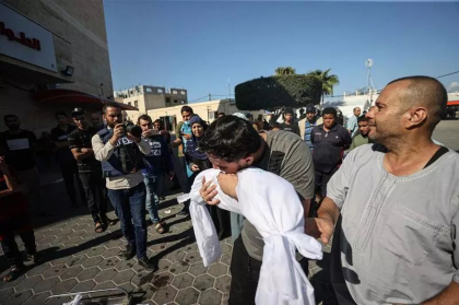 Imagini sfasietoare in Gaza, vazute prin obiectivul unui fotojurnalist palestinian - VIDEO