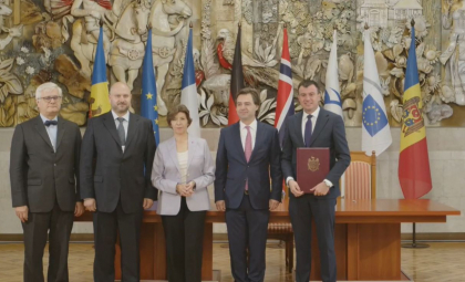 Au fost semnate Memorandumurile si acordurile de finantare intre Republica Moldova si partenerii participanti la editia a 4-a a Platformei de sprijin pentru Republica Moldova Au fost semnate Memorandumurile si acordurile de finantare intre Republica Moldova si partenerii participanti la editia a 4-a a Platformei de sprijin pentru Republica Moldova