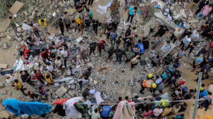 CNN: Civili palestinieni care au respectat ordinul Israelului de a se evacua, ucisi a doua zi intr-un atac aerian israelian
