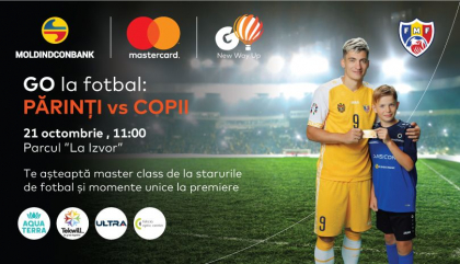 Moldindconbank invita la un masterclass sustinut de fotbalisti renumiti si la un meci inedit Moldindconbank invita la un masterclass sustinut de fotbalisti renumiti si la un meci inedit