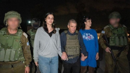 Marturia tatalui uneia dintre ostaticele americane eliberate de Hamas: „Cea mai buna zi din viata mea. Isi va sarbatori ziua acasa” Marturia tatalui uneia dintre ostaticele americane eliberate de Hamas: „Cea mai buna zi din viata mea. Isi va sarbatori ziua acasa”