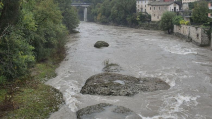 Inundatii in Italia. Masini blocate in pasaje, circulatie oprita pe autostrazi, scoli inchise - FOTO