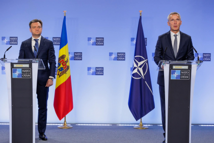 Dorin Recean s-a intalnit cu secretarul general al NATO. „Solicitam Rusiei sa-si retraga fortele de pe teritoriul tarii dumneavoastra” - VIDEO