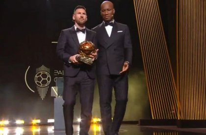 Istorie! Lionel Messi a castigat Balonul de Aur 2023, al 8-lea din cariera. Top 3 la editia din acest an Istorie! Lionel Messi a castigat Balonul de Aur 2023, al 8-lea din cariera. Top 3 la editia din acest an