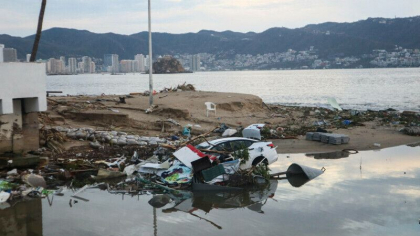 Aproape 100 de persoane au murit sau au disparut in Acapulco, dupa uraganul Otis
