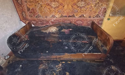 Moarte crunta: Un barbat de 104 ani si-a gasit sfarsitul intr-un incendiu care a cuprins apartamentul in care locuia - FOTO