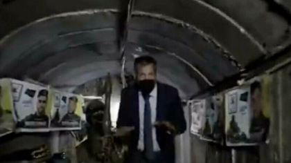 VIDEO. Imagini in premiera cu tunelurile teroristilor Hamas din Gaza, difuzate de propaganda Rusiei
