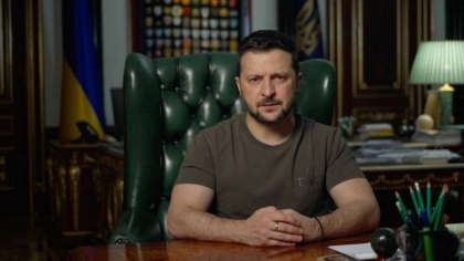 Zelenski: Succesul Ucrainei in batalia pentru Marea Neagra este ceva ce va ramane in cartile de istorie Zelenski: Succesul Ucrainei in batalia pentru Marea Neagra este ceva ce va ramane in cartile de istorie