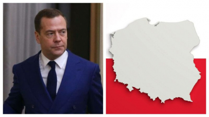 Medvedev afirma ca Polonia risca sa-si piarda statalitatea: "O vom trata exact ca pe un inamic istoric"
Medvedev afirma ca Polonia risca sa-si piarda statalitatea: "O vom trata exact ca pe un inamic istoric"