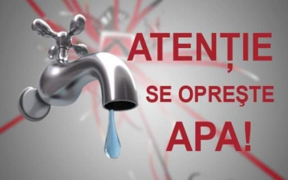 Atentie, locuitori ai capitalei. Unii consumatori vor ramane fara apa in urmatoarele zile. Care sunt adresele 