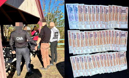 Seful-adjunct al Ocolului silvic din Leova, prins in flagrant de CNA in timp ce primea 10 mii de lei mita. Barbatul, plasat in izolator pentru 72 de ore - FOTO Seful-adjunct al Ocolului silvic din Leova, prins in flagrant de CNA in timp ce primea 10 mii de lei mita. Barbatul, plasat in izolator pentru 72 de ore - FOTO