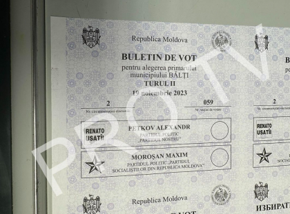 Buletinele de vot pentru al doilea tur al alegerilor locale generale din 19 noiembrie au fost tiparite, la Balti - FOTO