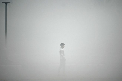 Imagini apocaliptice in India. Tara a fost „sufocata” de o ceata toxica dupa festivalul luminilor