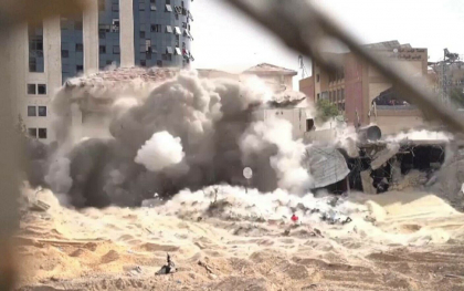 Armata israeliana a anuntat ca a atacat locuinta liderului Hamas din Gaza, folosita ca „infrastructura terorista” Armata israeliana a anuntat ca a atacat locuinta liderului Hamas din Gaza, folosita ca „infrastructura terorista”