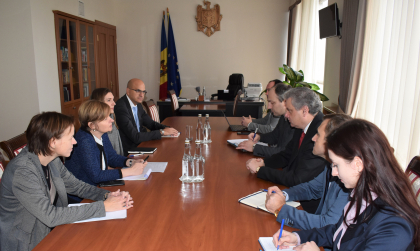 Serebrian, la intrevedere cu reprezentantul special al UE in procesul de negocieri privind reglementarea transnistreana. Ce au discutat cei doi oficiali - FOTO