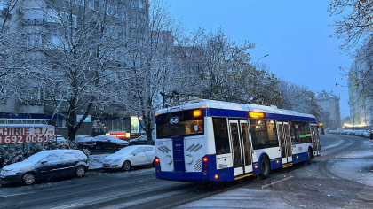 Ninge in Chisinau. Cum arata capitala dupa prima ninsoare din acest an - FOTO/VIDEO