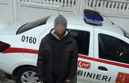 A luat-o pe alt drum si s-a dat de gol. Un barbat dat in cautare pentru furt, retinut de carabinierii din capitala
