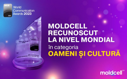 Moldcell a obtinut prestigiosul premiu World Communication, la categoria Oameni si Cultura Moldcell a obtinut prestigiosul premiu World Communication, la categoria Oameni si Cultura