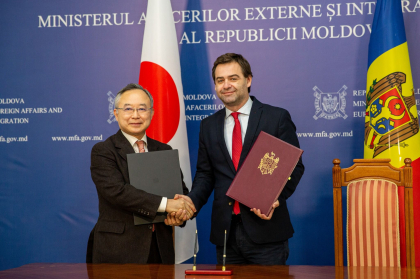 Japonia ofera 1,9 milioane euro pentru fermierii din Moldova. La MAEIE a fost semnat Acordul de grant