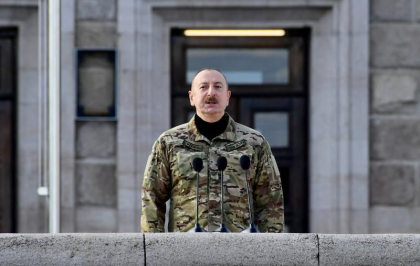 Presedintele azer Ilham Aliev a convocat alegeri prezidentiale anticipate dupa victoria-fulger din Nagorno-Karabah Presedintele azer Ilham Aliev a convocat alegeri prezidentiale anticipate dupa victoria-fulger din Nagorno-Karabah