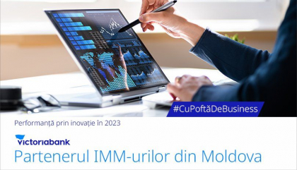 Victoriabank - motorul economiei prin inovatie, parteneriat si performanta in 2023 Victoriabank - motorul economiei prin inovatie, parteneriat si performanta in 2023