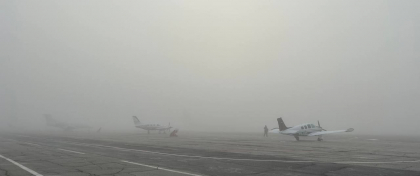 Zboruri anulate din cauza cetii. Situatia pe Aeroportul International Chisinau, la moment - FOTO